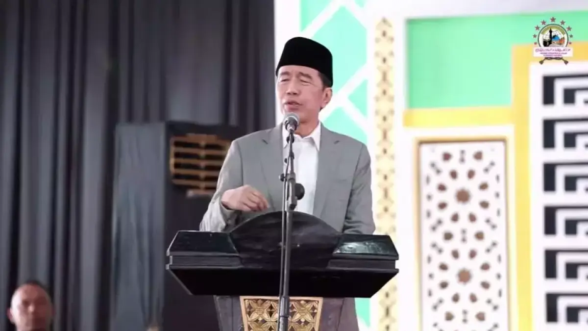 Presiden ketujuh Joko Widodo.