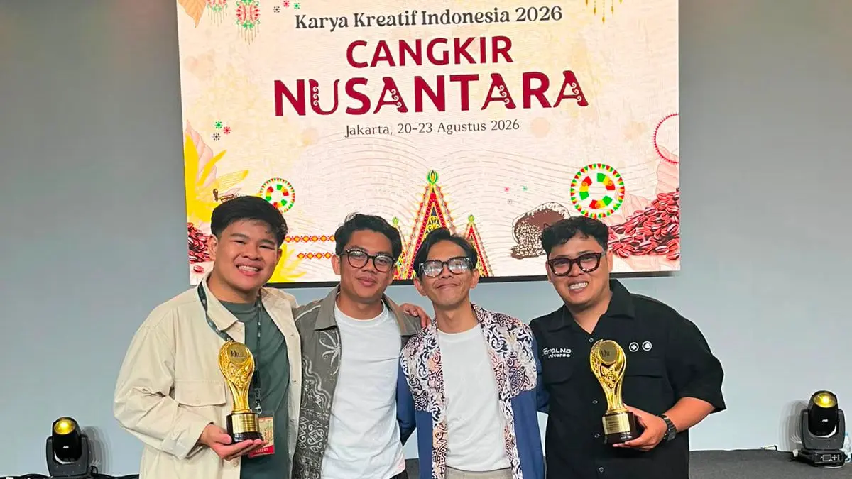 PRESTASI: Joese (kiri) berhasil meraih posisi 2 nasional dalam ajang Cangkir Barista 2026.