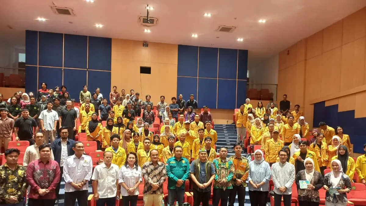 Seminar Ketahanan Pangan yang digelar BEM Fakultas Pertanian Universitas Mulawarman (Faperta Unmul) bersama Pemuda Inspirasi Nusantara, Jumat (21/8). (IST)