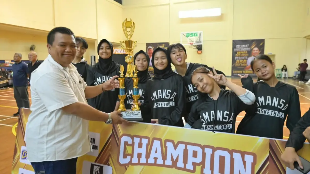 TETAP BANGGA: Smansa Samarinda runner up BSG Cup 2026. DONI ADITYA/KP