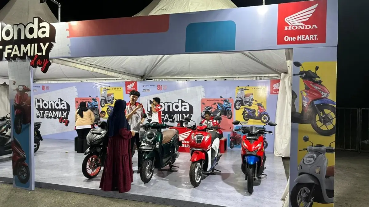 Astra Motor Kalimantan Timur 2 kembali menggelar “Honda AT Family Day” di event Samarinda Food Week Festival yang akan berlangsung hingga Minggu (6/9/2026). (IST)
