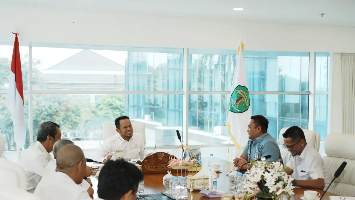 Gubernur Kalimantan Timur Rudy Mas
