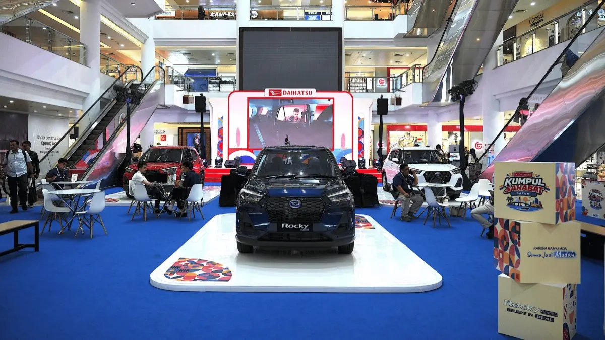 Daihatsu Kumpul Sahabat 2026 hadir di Mega Mall Batam Centre, Batam, dengan beragam aktivitas yang dapat dinikmati masyarakat dan komunitas. (Foto: Istimewa)