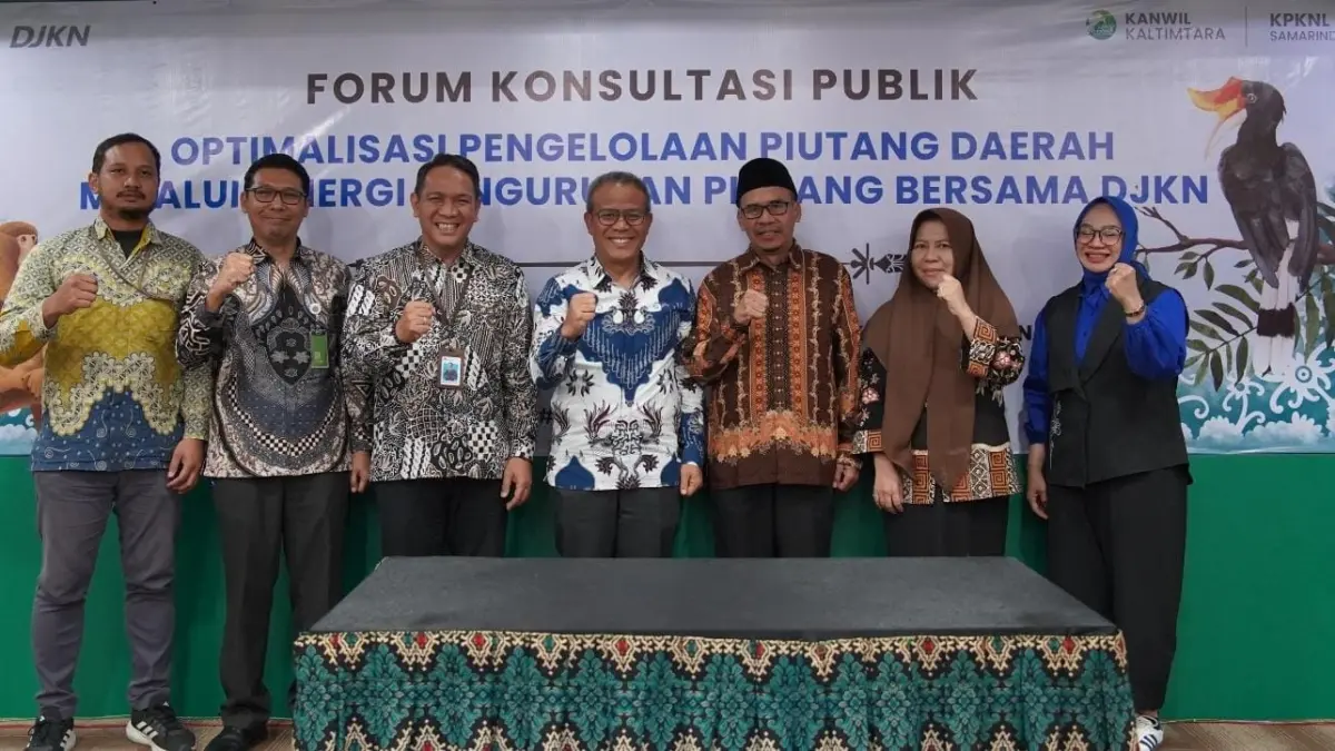 Kanwil DJKN Kalimantan Timur dan Utara bersama Kantor Pelayanan Kekayaan Negara dan Lelang (KPKNL) Samarinda menggelar Forum Konsultasi Publik. 
