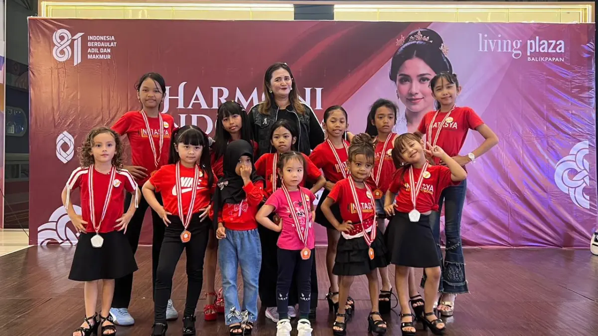 Natasya Modelling School akan menggelar Gebyar Kita di Living Plaza Balikpapan, Sabtu (5/9). (FOTO NURON/KP)