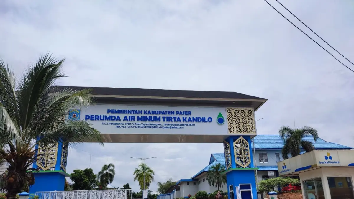 Pucuk pimpinan Perusahaan Umum Daerah Air Minum (Perumdam) Tirta Kandilo Kabupaten Paser kini tengah kosong. (M NAJIB/KALTIM POST)