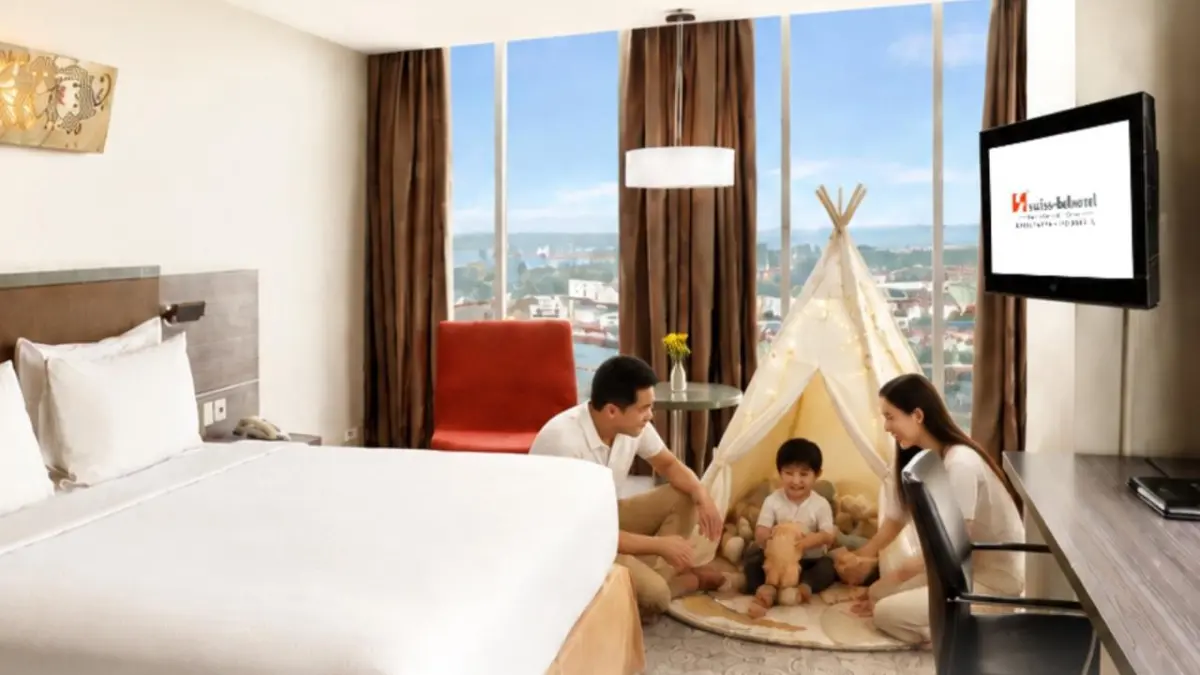 TAMPIL BEDA: Family Glampcation memadukan staycation dengan suasana glamping untuk menciptakan pengalaman liburan yang lebih menarik bagi keluarga.
