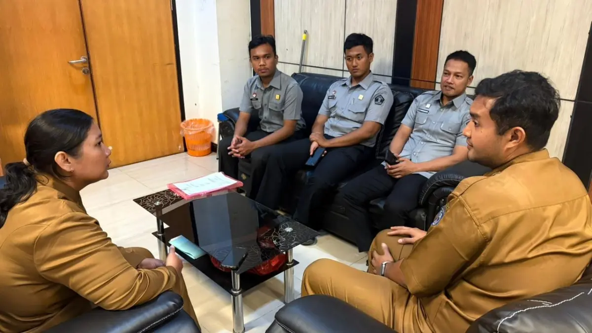 Tim KI Kanwil Kemenkum Kaltim berkoordinasi dengan Disporapar Kota Bontang guna memantapkan persiapan sosialisasi paten serta menginventarisasi Kekayaan Intelektual Komunal (KIK) budaya lokal di Bontang.