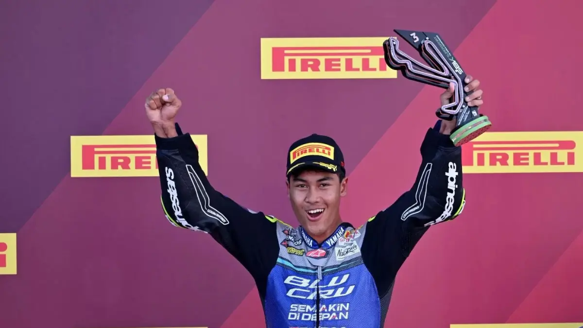 INCAR KEMENANGAN: Seri kesembilan di Sirkuit Magny-Cours, Prancis, 4–6 September jadi momentum penting bagi Aldi Satya Mahendra untuk mendongkrak posisinya di klasemen.