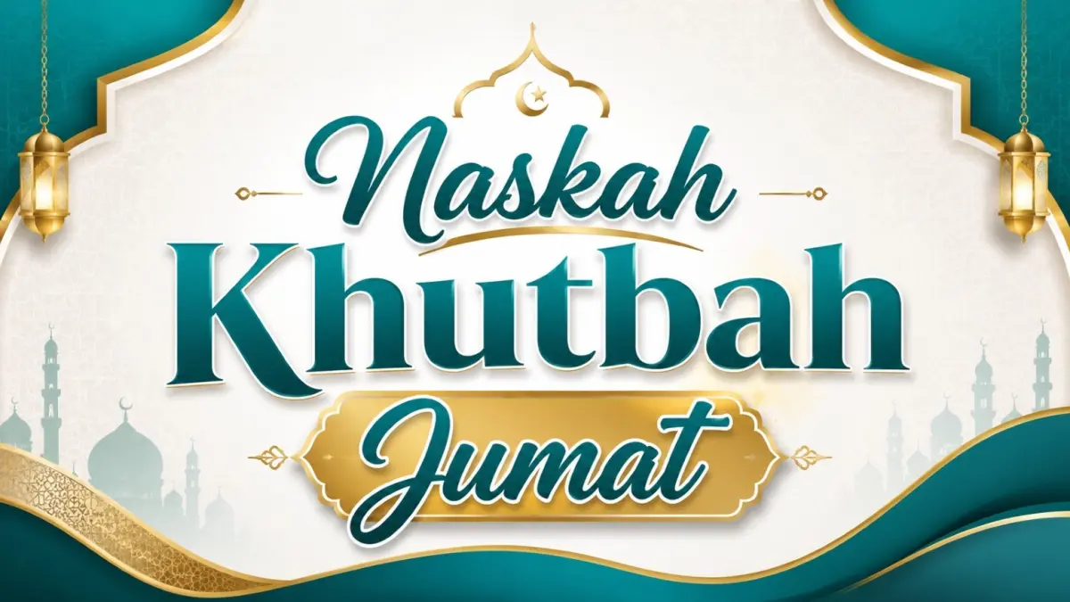 Naskah Khutbah Jumat singkat, 4 September 2026. (ai/chatgpt)