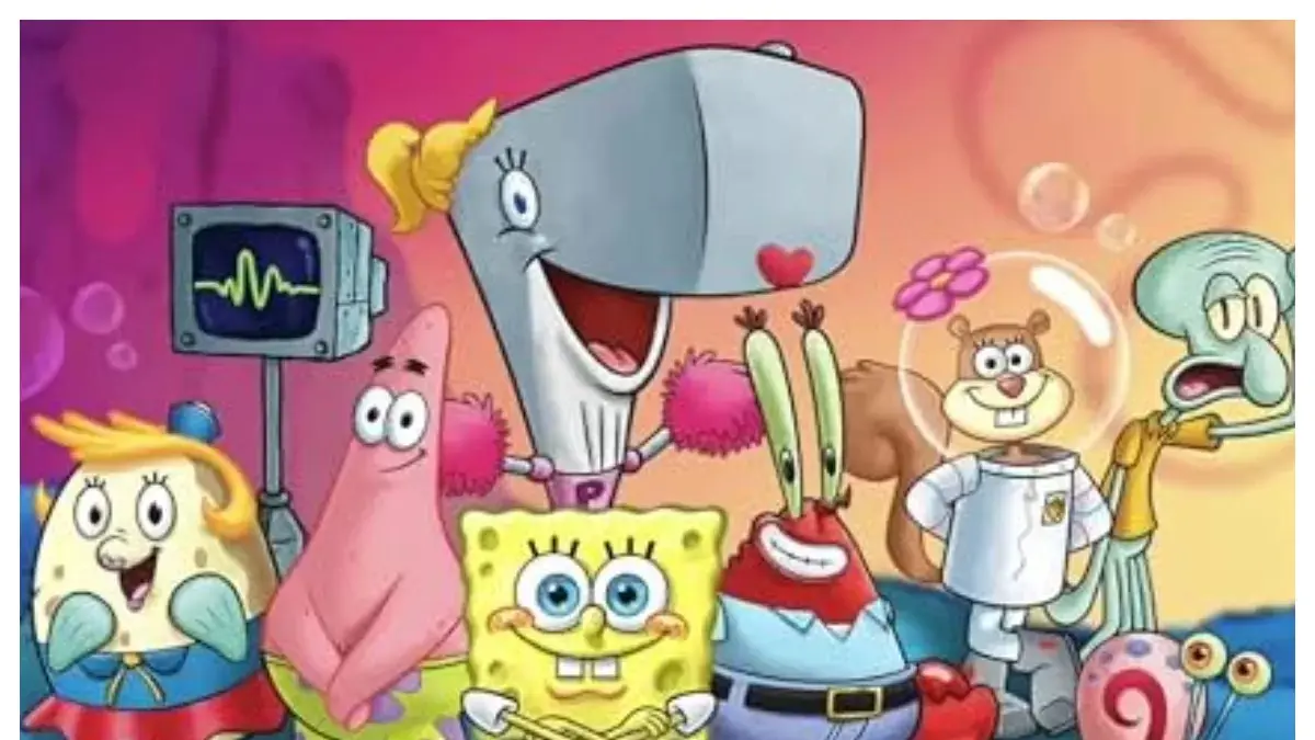 Serial animasi Spongebob.