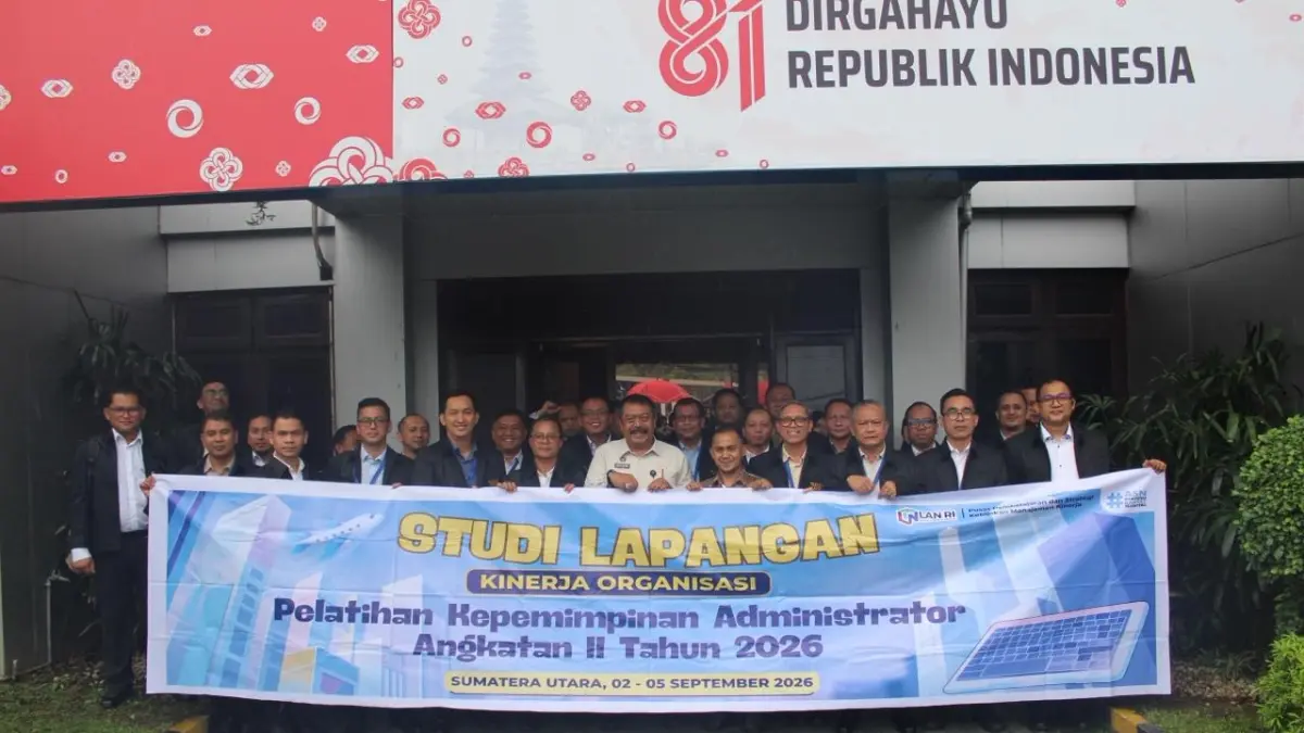 TAMBAH WAWASAN: Studi Lapangan Pelatihan Kepemimpinan Administrator (PKA) Angkatan II Pusjar SKMK LAN Aceh di Tempat Pemeriksaan Imigrasi, Bandara Internasional Kualanamu, Aceh.