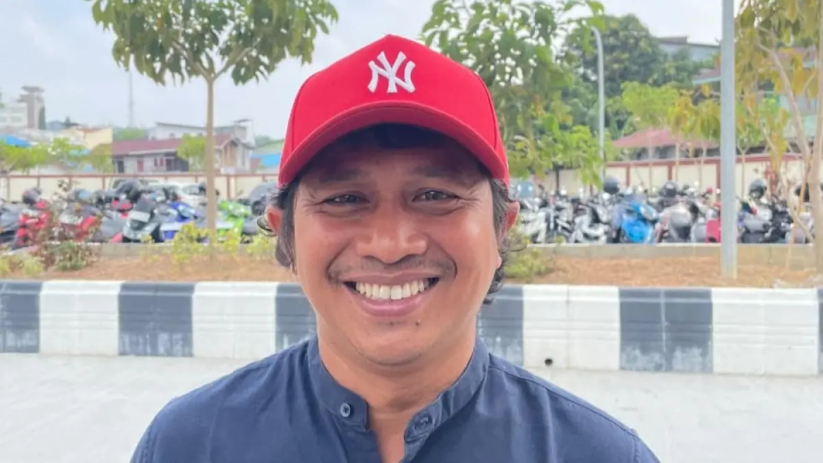 Wakil Ketua Persatuan Rugby Union Indonesia (PRUI) Kota Balikpapan, Moeso Novianto. (TAUFIK/KP)