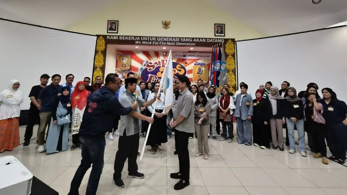 TUGAS: Adam Dustin Bhakti didapuk sebagai ketua IKA Alumni Sekolah Nasional KPS Balikpapan. IST/KP