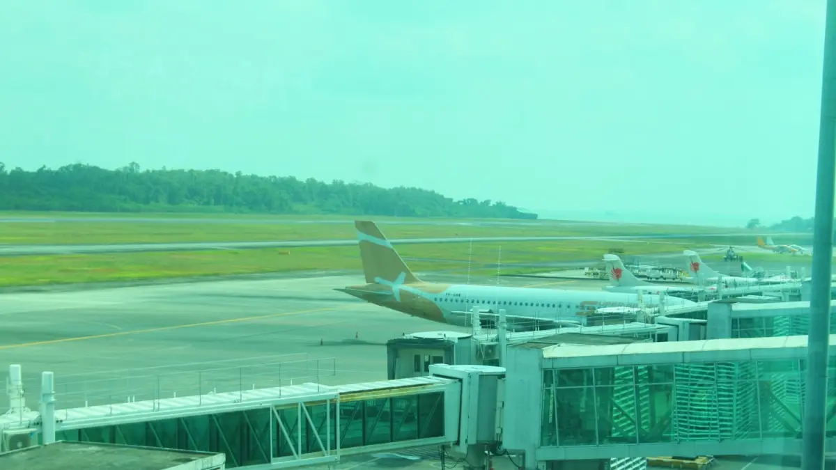Bandara SAMS Sepinggan, Balikpapan.