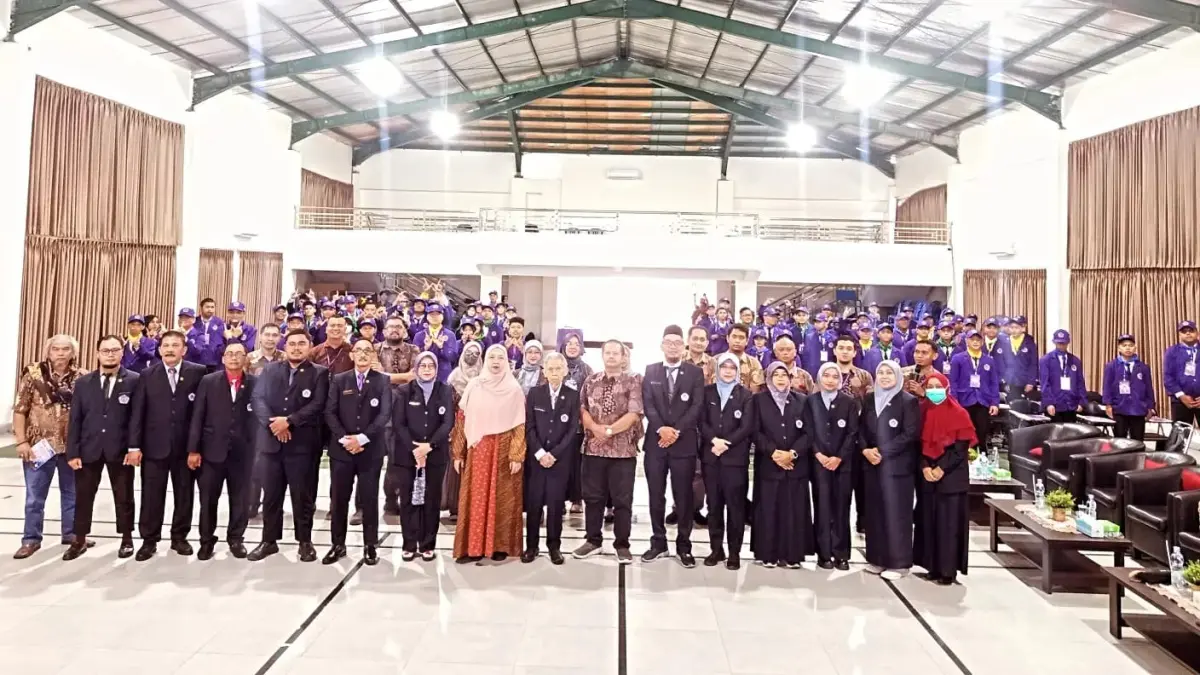 Ketua STMIK WICIDA Tommy Bustomi membuka PKKMB 2026/2027 di Samarinda, Senin (7/9), sebagai langkah membentuk mahasiswa baru yang cerdas, berkarakter, dan berdampak. (IST)