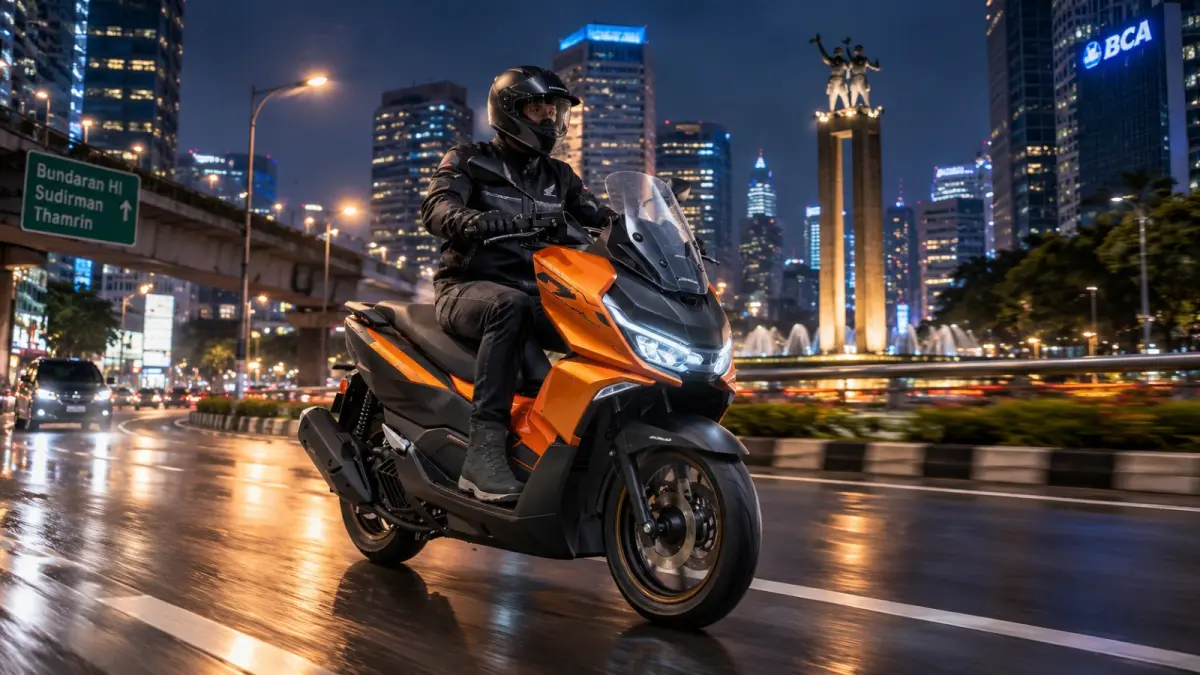 Skutik crossover rasa premium. Honda NS150GX 2027, makin gagah, makin canggih.