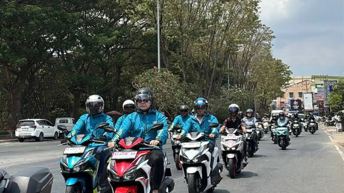 Astra Motor Kalimantan Timur 2 menghadirkan aktivitas menarik lewat gelaran rolling city.