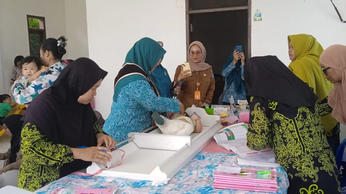 Pemkot Bontang terus memperkuat program penanganan stunting untuk menurunkan prevalensi dari 14,03 persen menjadi satu digit. (ADIEL KUNDHARA/KALTIM POST)