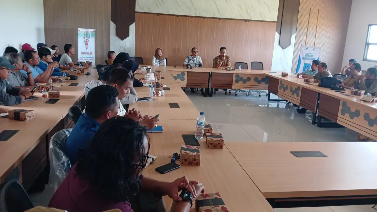 Disporapar Paser memanggil seluruh pengurus cabang olahraga untuk persiapan training center menjelang Porprov Kaltim 2026, Selasa (8/9/2026). (M NAJIB/KALTIM POST)