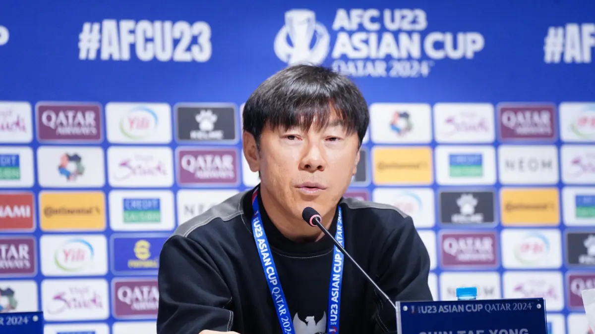 Shin Tae-yong, pelatih Persija Jakarta.