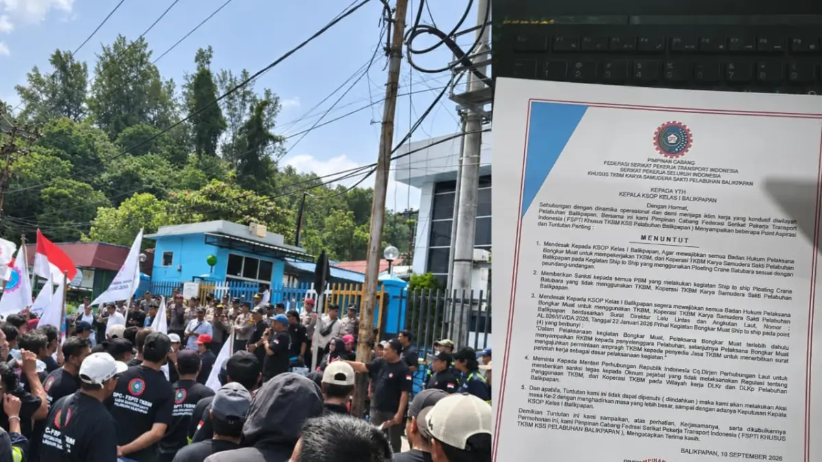 Berita acara untuk menyepakati skema pelibatan baru yang mulai diberlakukan secara efektif per 17 September 2026. (FOTO: TAUFIK/KP