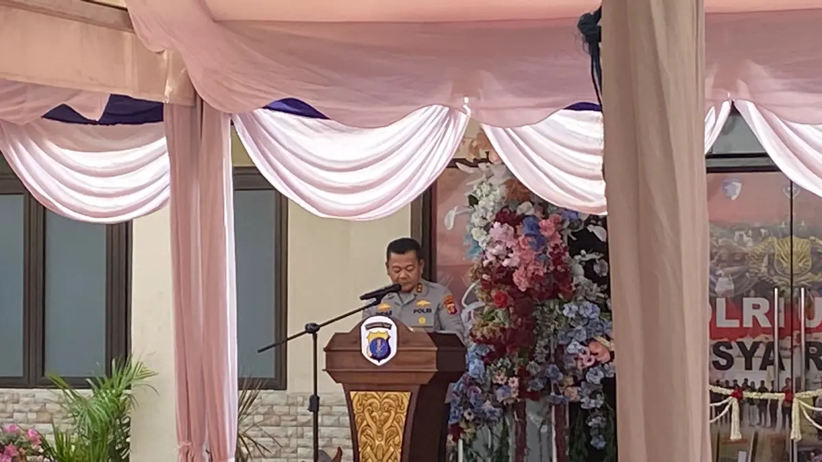 Gedung Mal Pelayanan Tatag Trawang Tungga Polres Bontang diresmikan oleh Kapolda Kaltim, Irjen Pol Endar Priantoro. (ADIEL KUNDHARA/KALTIM POST)