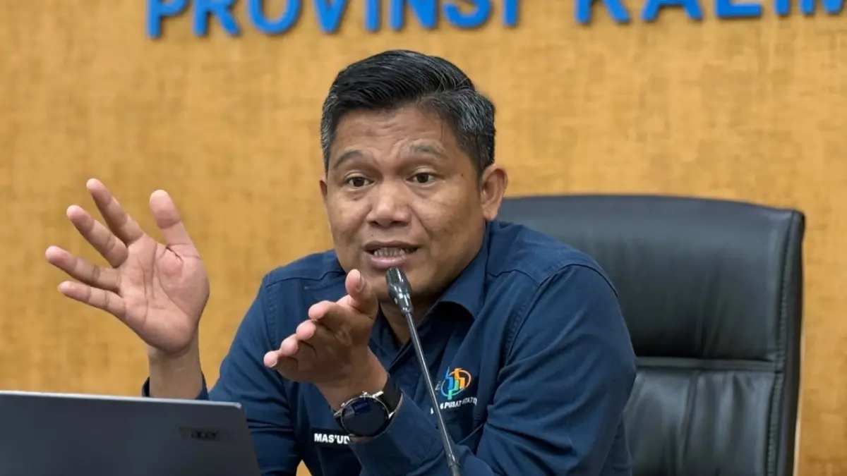 Kepala BPS Kaltim, Mas’ud Rifai.