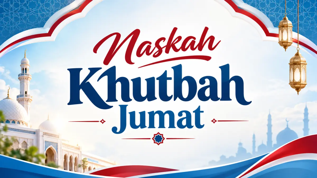 Khutbah Jumat singkat mengangkat kepeduliaan terhadap korban erupsi gunung api, 11 September 2026. (ai/chatgpt)