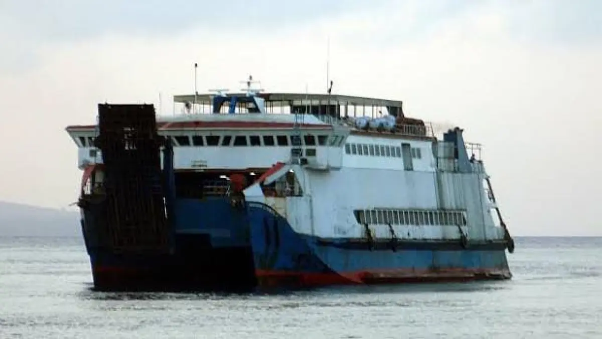 DIGALI: Pendapatan dari penyewaan kapal Bontang Express II terus dikejar dokumennya oleh Perumda AUJ. (DOK/KP)