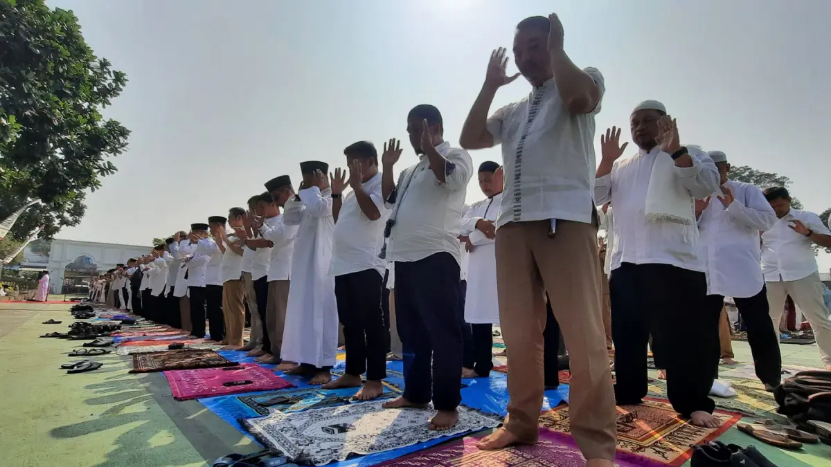 Ilustrasi. Salat istisqa menjadi salah satu ikhtiar umat Islam untuk memohon hujan saat terjadi kemarau panjang dan kekeringan. (Foto: UIN Sunan Gunung Djati Bandung)