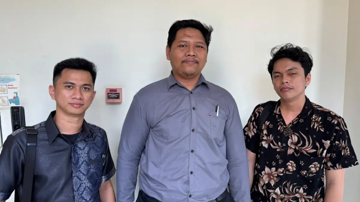 Perwakilan warga yang lahanya terdampak dari pembangunan Jalan Ring Road 3 di Samarinda beraudiensi dengan DPUPR-Pera Kaltim. (FOTO/EKO PRALISTIO)