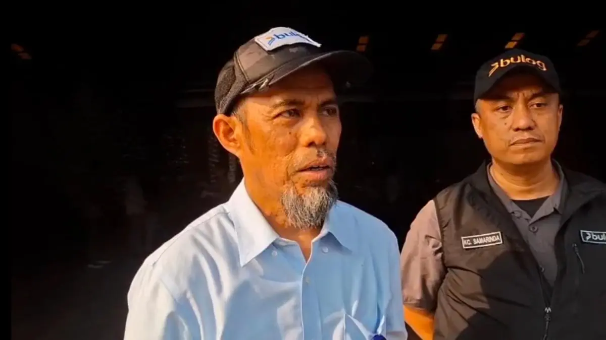 Pimpinan Wilayah Bulog Kanwil Kaltim-Kaltara, Musazdin Said.