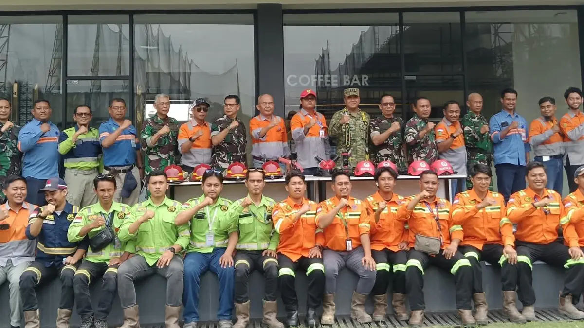PT BSSR bersama Satgas Mabes TNI kerjasama perkuat kesiapsiagaan karhutla.