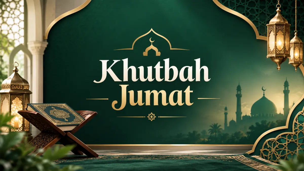 Teks Khutbah Jumat, 11 September 2026, mengenai amalan-amalan yang terus mengalir meski seseorang telah tiada. (ai/chatgpt) 