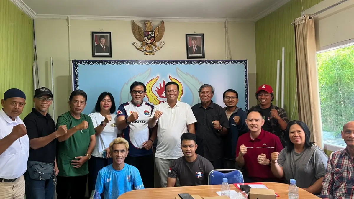 Pengurus KONI Balikpapan. (FOTO NURON/KP)