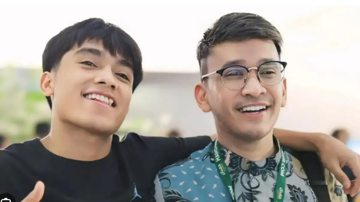 Betrand Peto dan Ruben Onsu