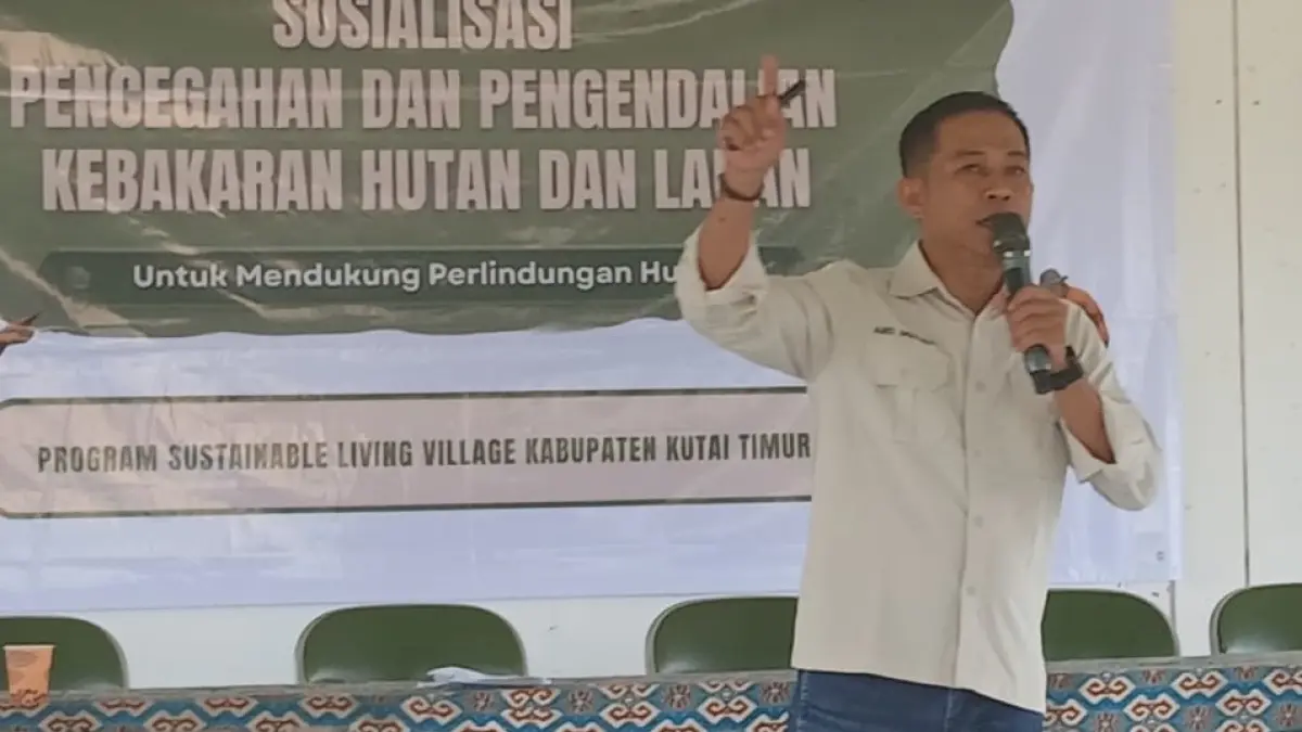 Sosialisasi pencegahan dan penanganan karhutla.