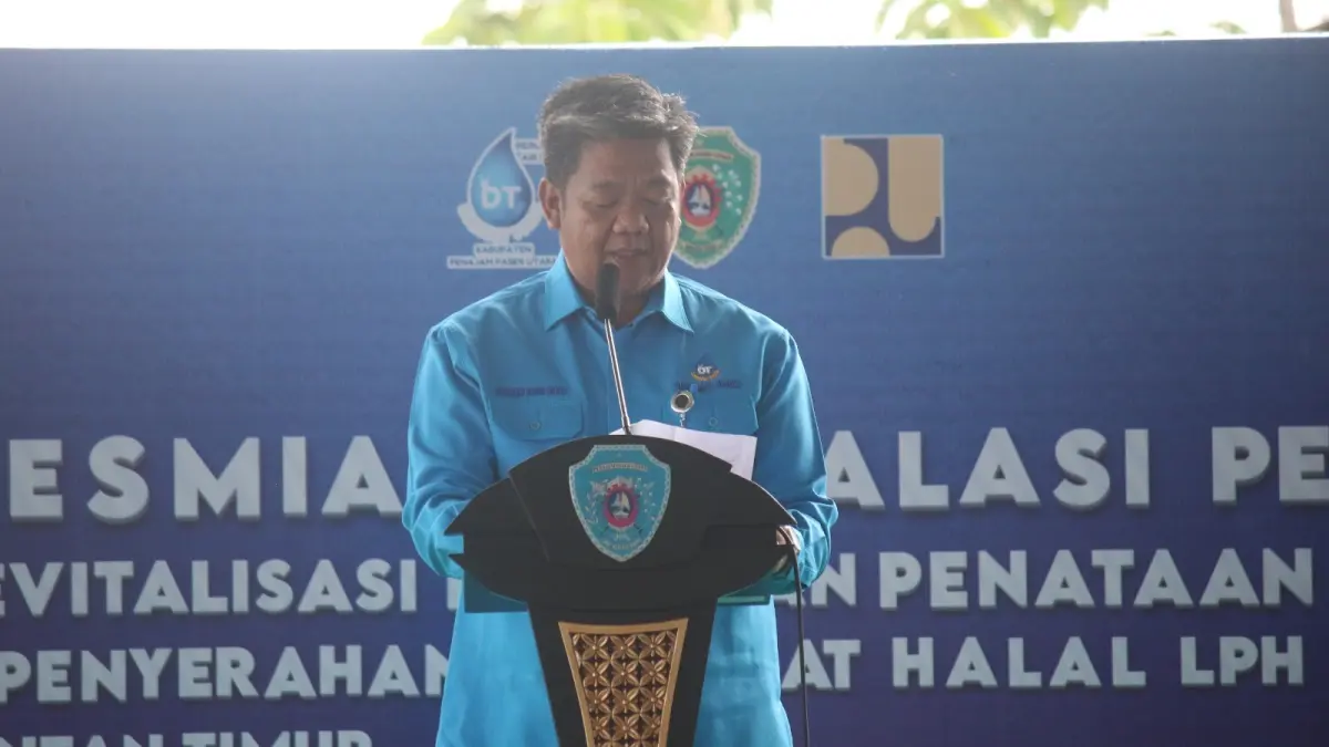 Direktur Perumda Air Minum Danum Taka, Abdul Rasyid.