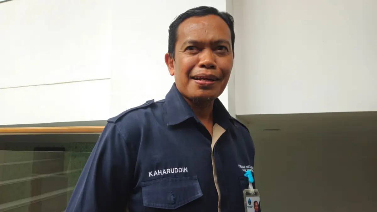 Direktur Teknik Perumda Tirta Kencana Kota Samarinda, Kaharuddin.