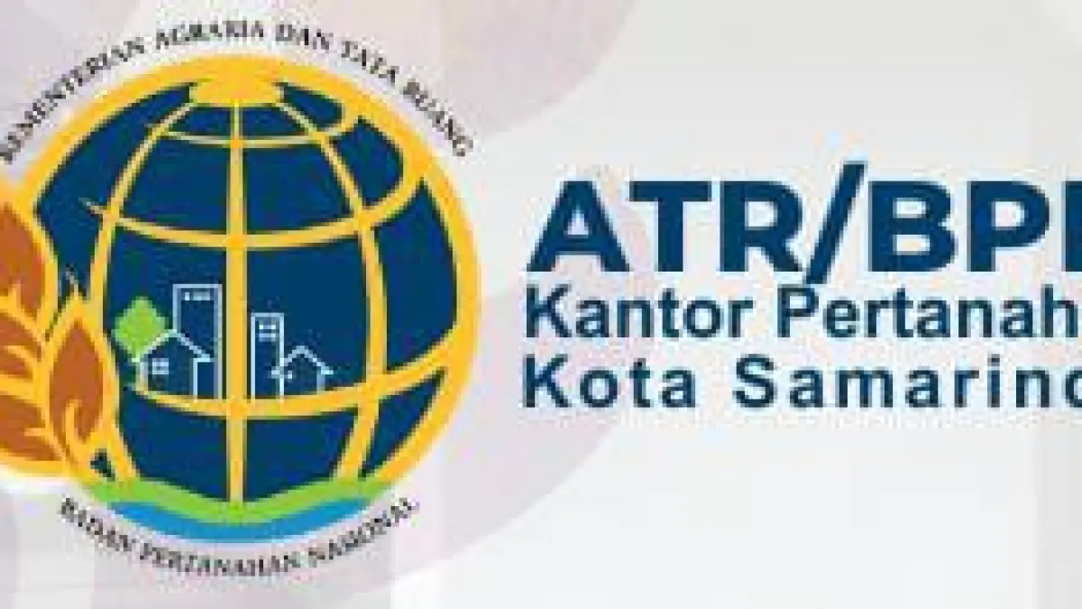 Logo ATR/BPN Kantor Pertanahan Samarinda.