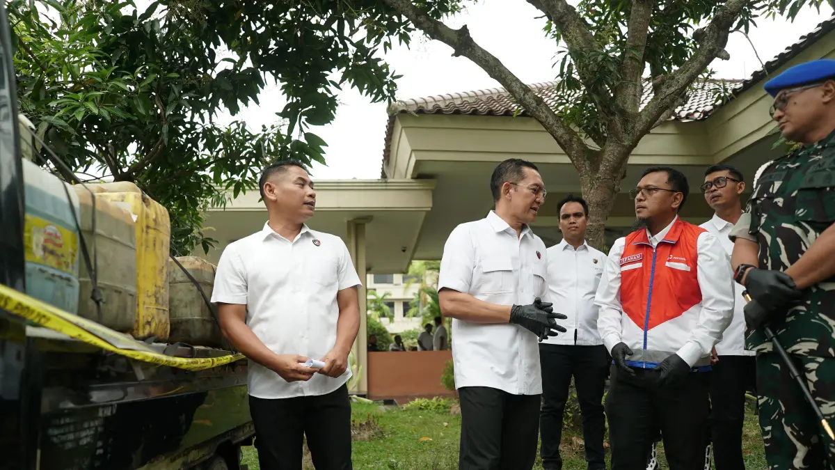 BBM ILEGAL: Pengungkapan BBM Ilegal bersubsidi jenis pertalite dan Bio Solar diungkap Polda Kaltim. PAKSI/KP