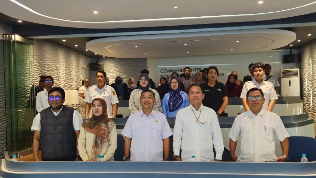 DIGITALISASI: Diskominfo Kota Samarinda menggelar sosialisasi Dashboard Simpati Media bersama admin OPD dan pimpinan media di Ruang Command Center Diskominfo Samarinda, Rabu (16/9).