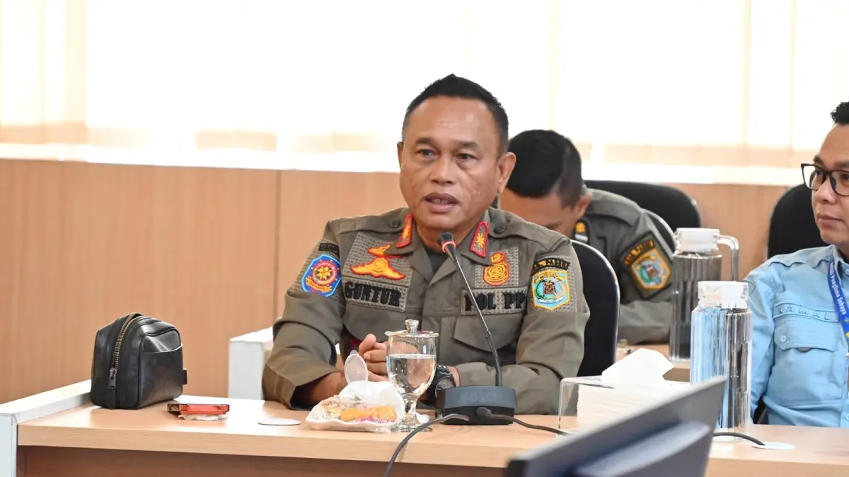 Kepala Satpol PP Paser M Guntur. (Najib/KP)
