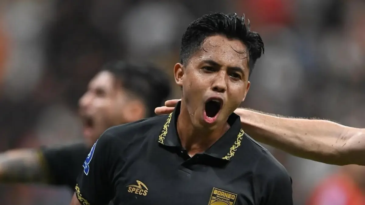 SIAP ALL OUT: Ikhsanul Zikrak bertekad mengembalikan keangkeran Stadion Segiri Samarinda saat bentrok Dewa United. (IST)