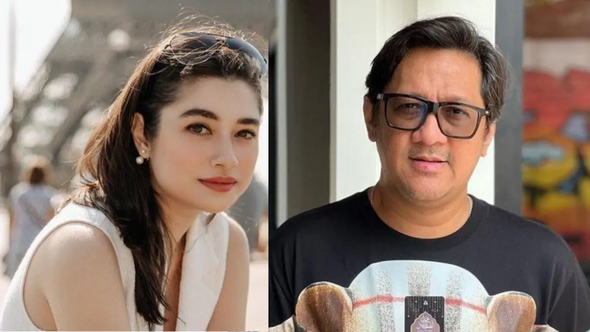 Andre Taulany dan Amanda Rigby.