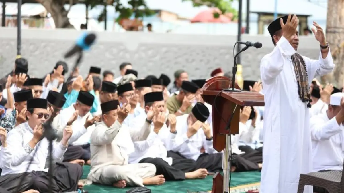 Ilustrasi, pelaksanaan salat istisqa. (batamnews)