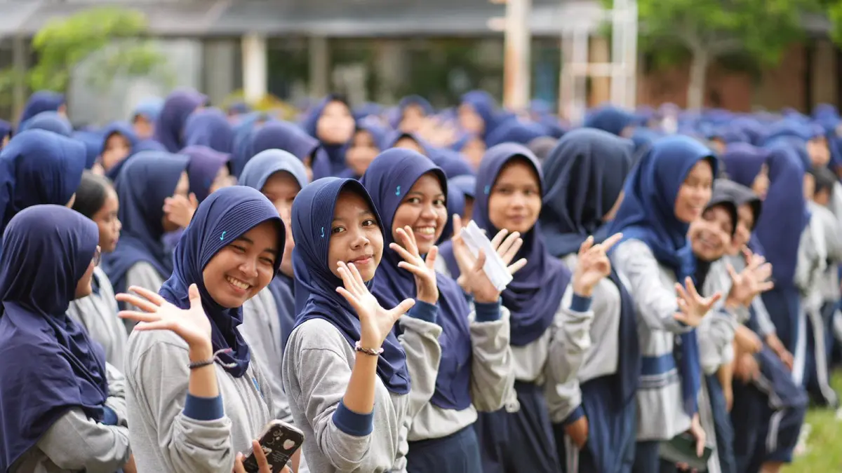 TUNGGU KEPUTUSAN: Sejumlah SMA dan SMK masih menunggu kebijakan dari Cabdin Disdikbud Kaltim terkait PJJ di Bontang. ADIEL KUNDHARA/KP