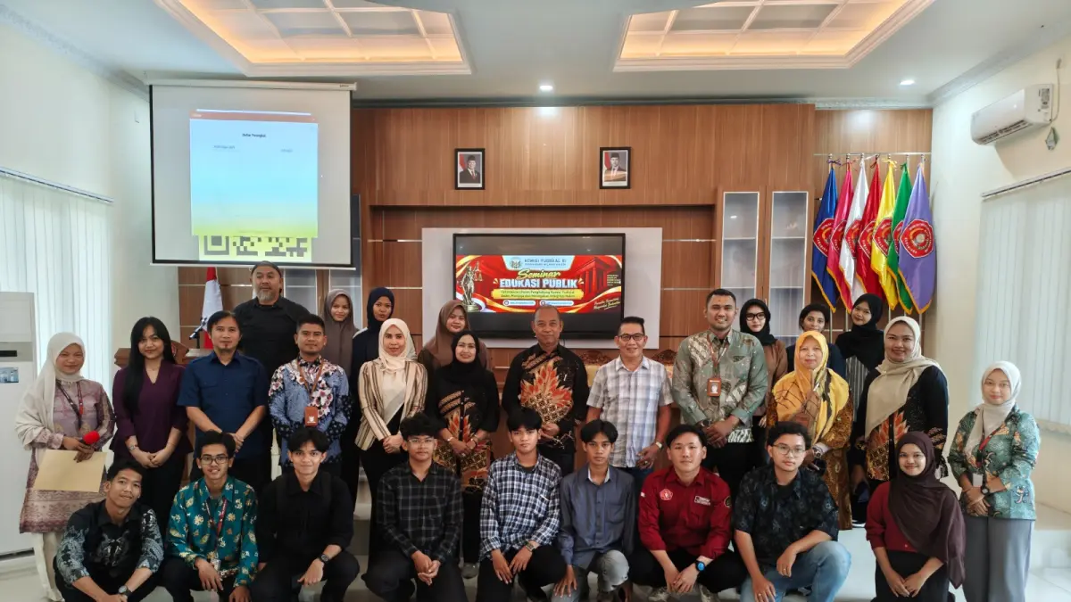 YUDISIAL: Seminar edukasi publik Optimalisasi Peran Penghubung Komisi Yudisial, Rabu (16/9/2026). (BAYU/KP)