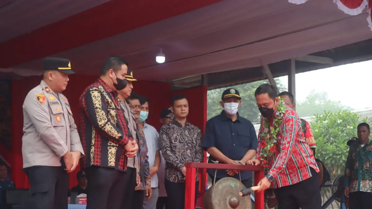 Pembukaan Festival Danau Kelumpang Kecamatan Mook Manar Bulatn. IST/KP